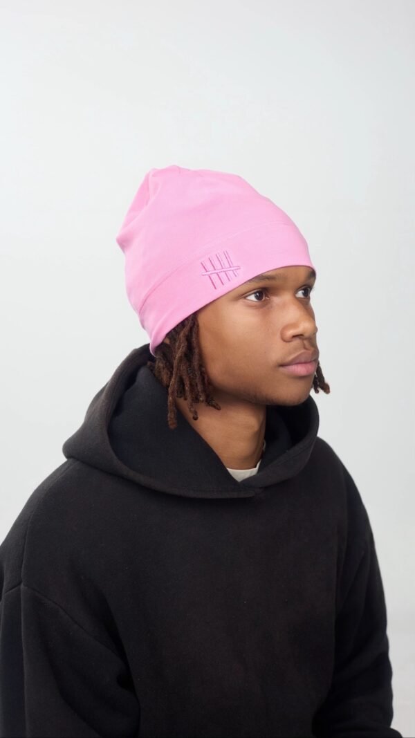 Skull cap Sanou - intérieur Satin - rose
