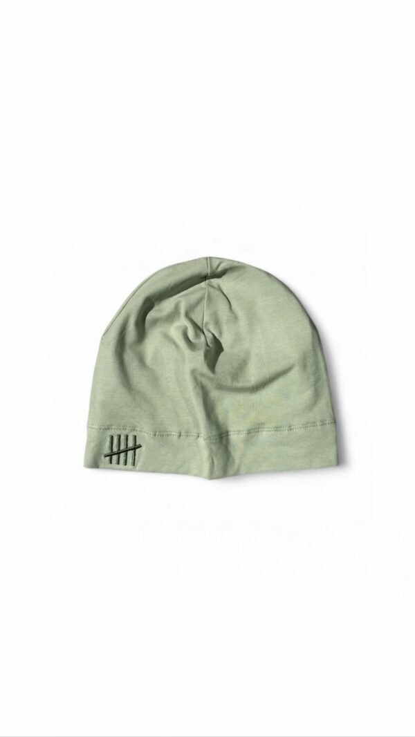 Skull cap Sanou - intérieur Satin - vert